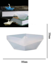 Origami Kağıt Gemi  Mum Kalıbı