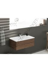 Cerastyle Arte Etajerli Lavabo 75x45 Cm