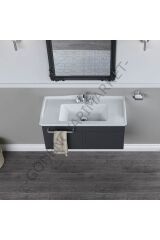 Cerastyle Kapadokya Etajer Uyum Damlalık Lavabo 100*48cm