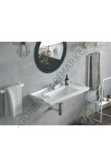 Cerastyle Kapadokya Etajer Uyum Damlalık Lavabo 100*48cm