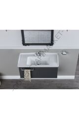 Turkuaz Cerastyle Kapadokya Etajer Uyum Damlalık Lavabo 65*48 Cm