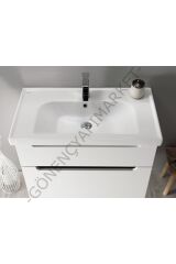 Cerastyle Frame Etajerli Lavabo 80x45