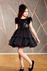 Sparkling Black Color Dress