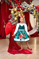 Amazing Christmas Collection Dress Green Color
