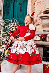 Christmas Elegant Dress Red Color