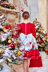 Christmas Elegant Dress Red Color