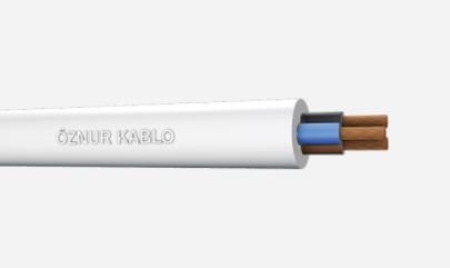 Öznur 2x0,75 mm 052XZ1-F Halojen Free TTR Kablo