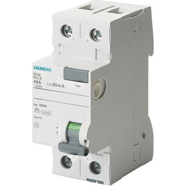 Siemens 1x63A 300mA Tip-AC 1F+N Kaçak Akım Rölesi