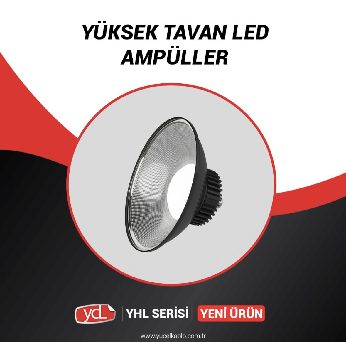 150W Yüksek Tavan Led Ampul - Beyaz