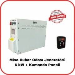 Misa Ev Tipi Buhar Odası jeneratörü 6 kW