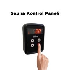 Misa Sauna ve Buhar Odası Kontrol Paneli