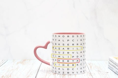 KİŞİYE ÖZEL BULMACA KUPA