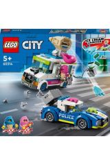 Lego 60314 City Dondurma Kamyonu Polis Takibi