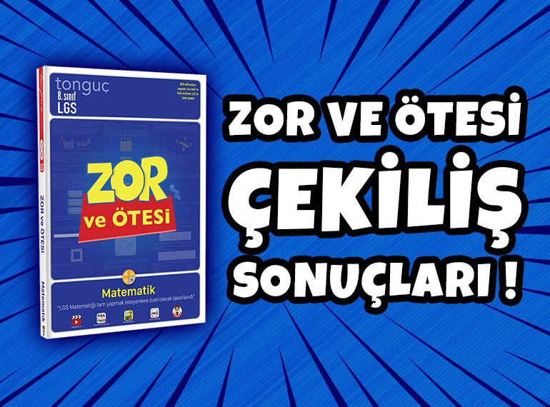 Zor ve Ötesi Kitap Çekilişi Sonuçları