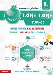 Nartest Yayınları 8. Sınıf Yeşil Defter Tadında Tane Tane Türkçe