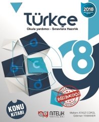 Nitelik Yayınları 8. Sınıf Türkçe Konu Anlatımlı