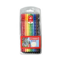 Stabilo Pen 68 Kalın Uçlu 10'lu set