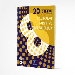5 Yıldız Yayınları 8. Sınıf İnkılap Tarihi ve Atatürkçülük 20'li Deneme Sınavı