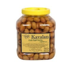 İyi Tarım Uyg. 2 Kg Süzme Ağırlık - Domat Çizik Yeşil Zeytin Doğal Salamura 3000cc