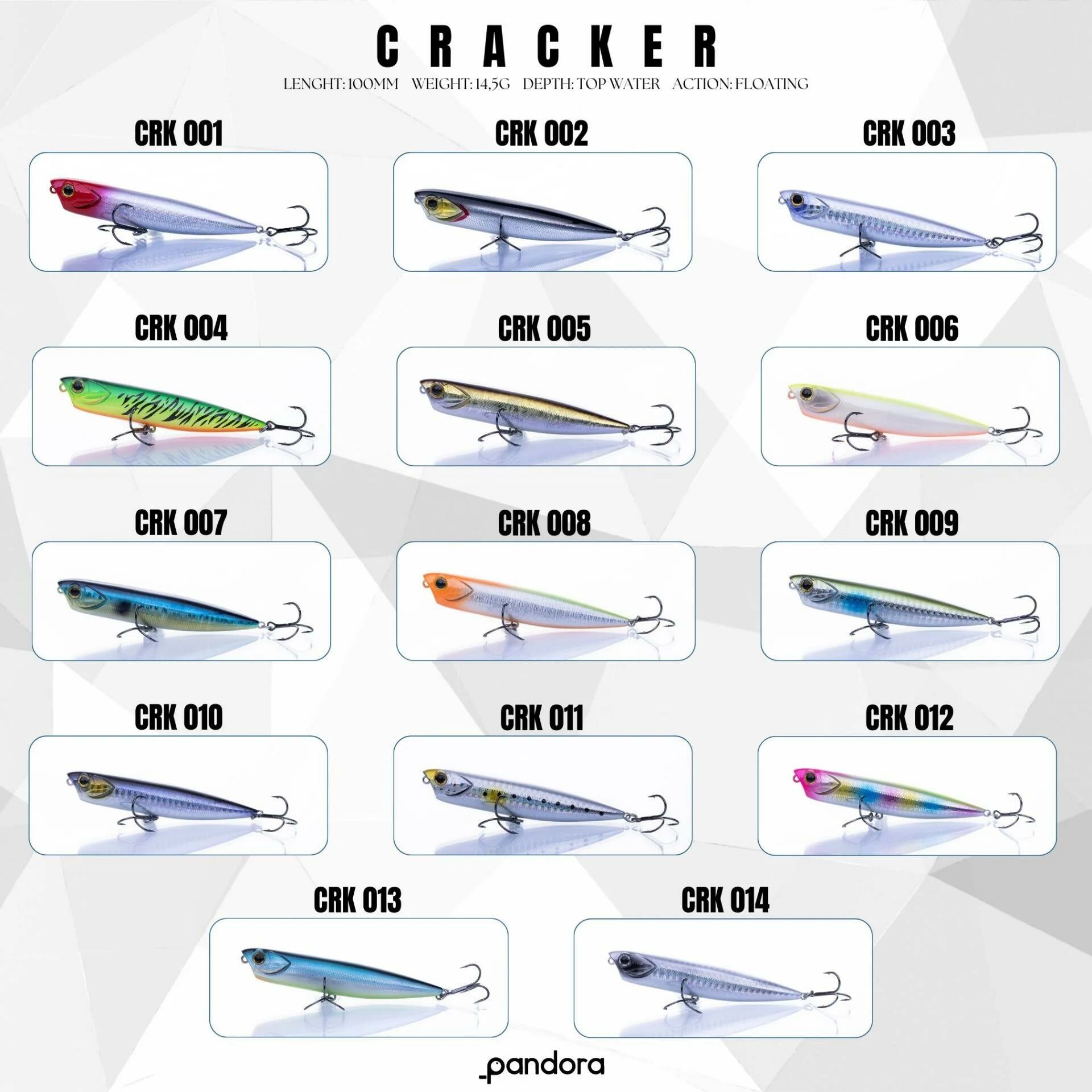 Pandora Cracker 100mm 14.5gr Maket Balık