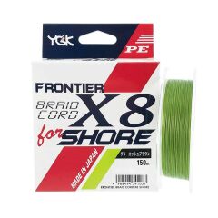 YGK Frontier Braid Cord Shore X8 SC 150mt İp Misina
