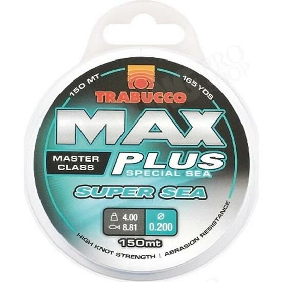 Trabucco Max Plus Super Sea 150m Monoflament Misina