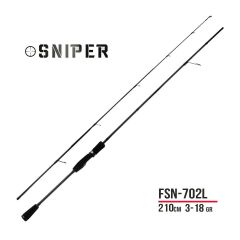 Fujin Sniper 210cm 3-18gr LRF Light Spin Kamış