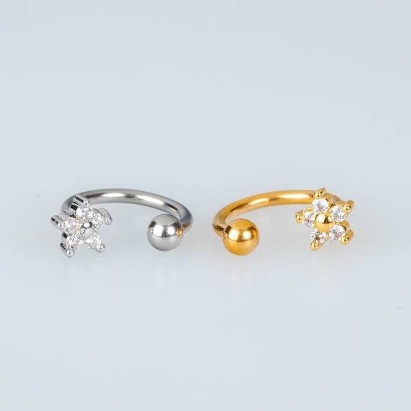 Piercing Kıkırdak Yıldız