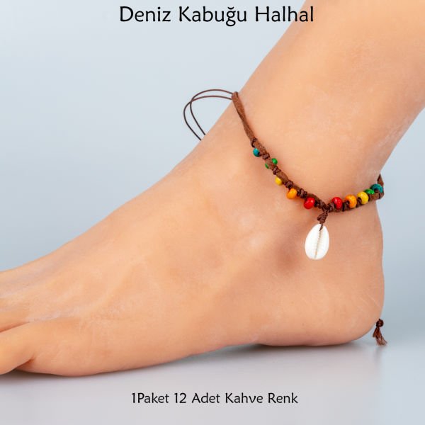 Deniz Kabuğu Halhal- 2 Renk Seçeneği-Paket