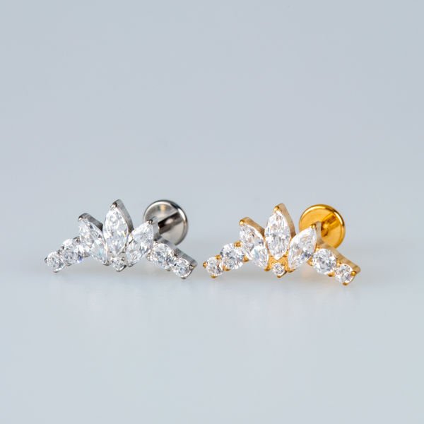 Piercing Titanyum Tragus Lotus