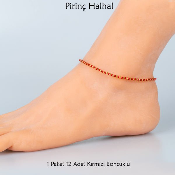 Pirinç Halhal-Paket 3 Renk Seçeneği