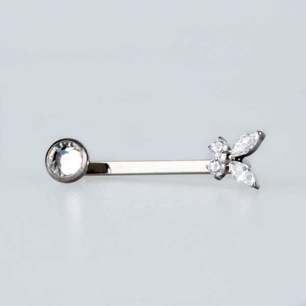 Piercing Micro Dermal Kelebek