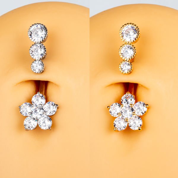Piercing Göbek Çiçek