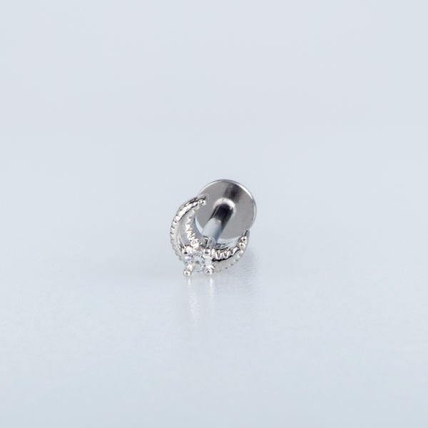 Piercing Tragus Ay Yıldız