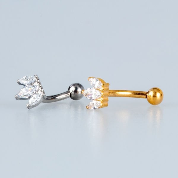 Piercing Titanyum Rook Lotus