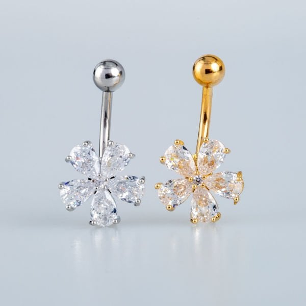 Piercing Göbek Çiçek