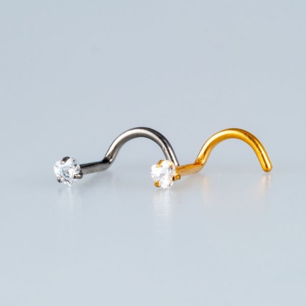 Titanyum Hızma Kalp 2.5mm Taş Kalınlık 1mm