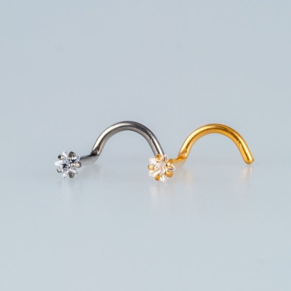 Titanyum Hızma Yıldız 2.5mm Taş Kalınlık 1mm
