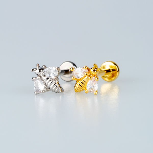 Piercing Tragus Kalp Arı