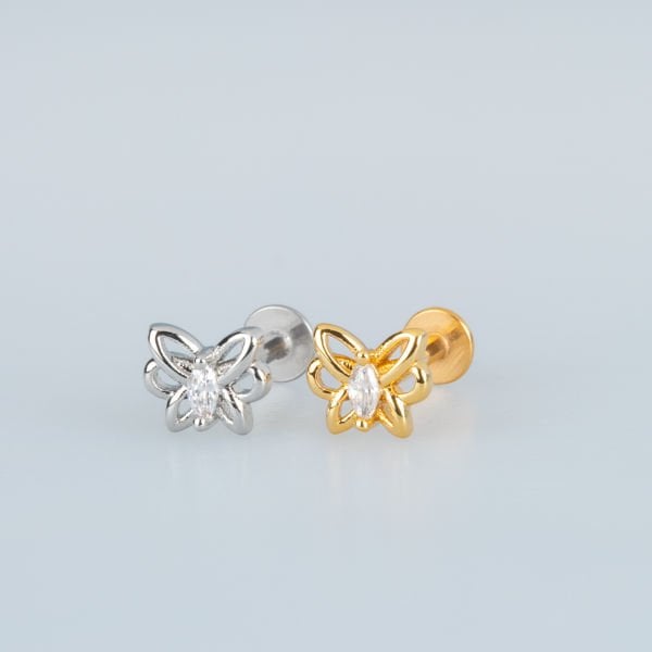 Piercing Tragus Kelebek