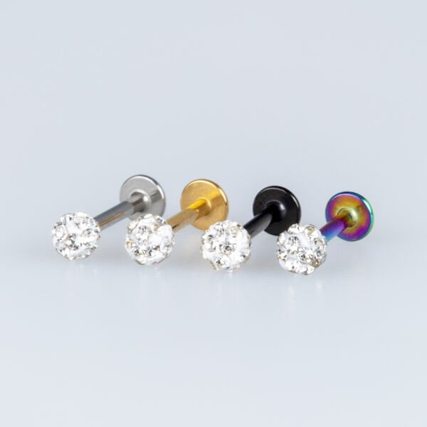 Piercing Labret Şambala Mumsuz 3.5mm Top