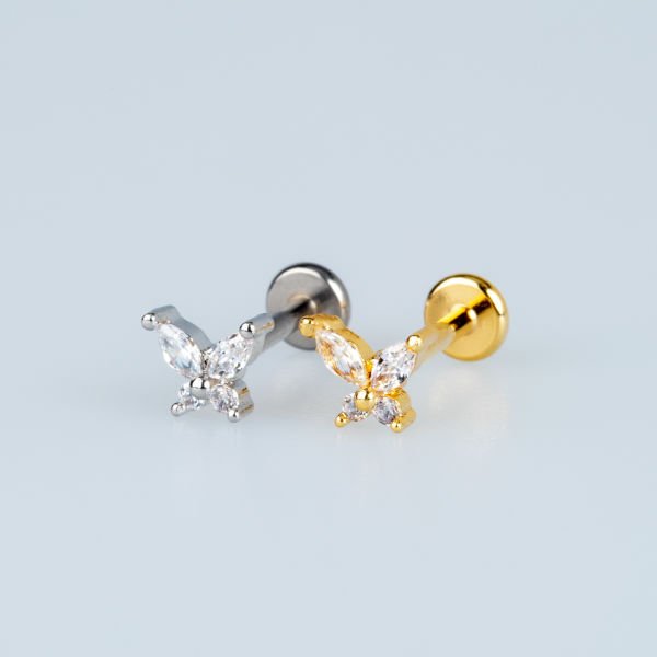 Piercing Tragus Kelebek