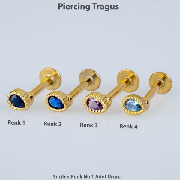 Piercing Tragus 3mm Damla