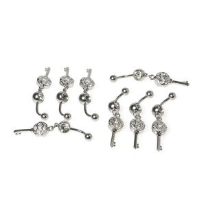 Piercing Göbek Taşlı