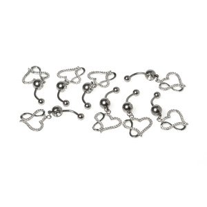 Piercing Göbek Taşlı