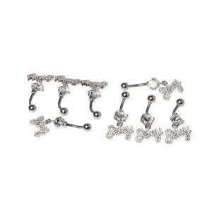 Piercing Göbek Taşlı
