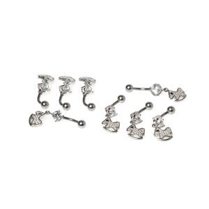 Piercing Göbek Taşlı