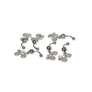 Piercing Göbek Taşlı
