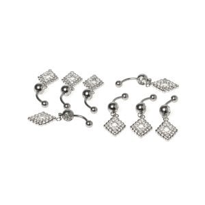 Piercing Göbek Taşlı
