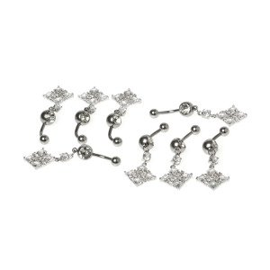 Piercing Göbek Taşlı